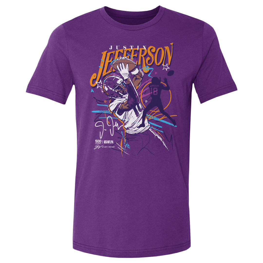 Justin Jefferson Minnesota Scribble