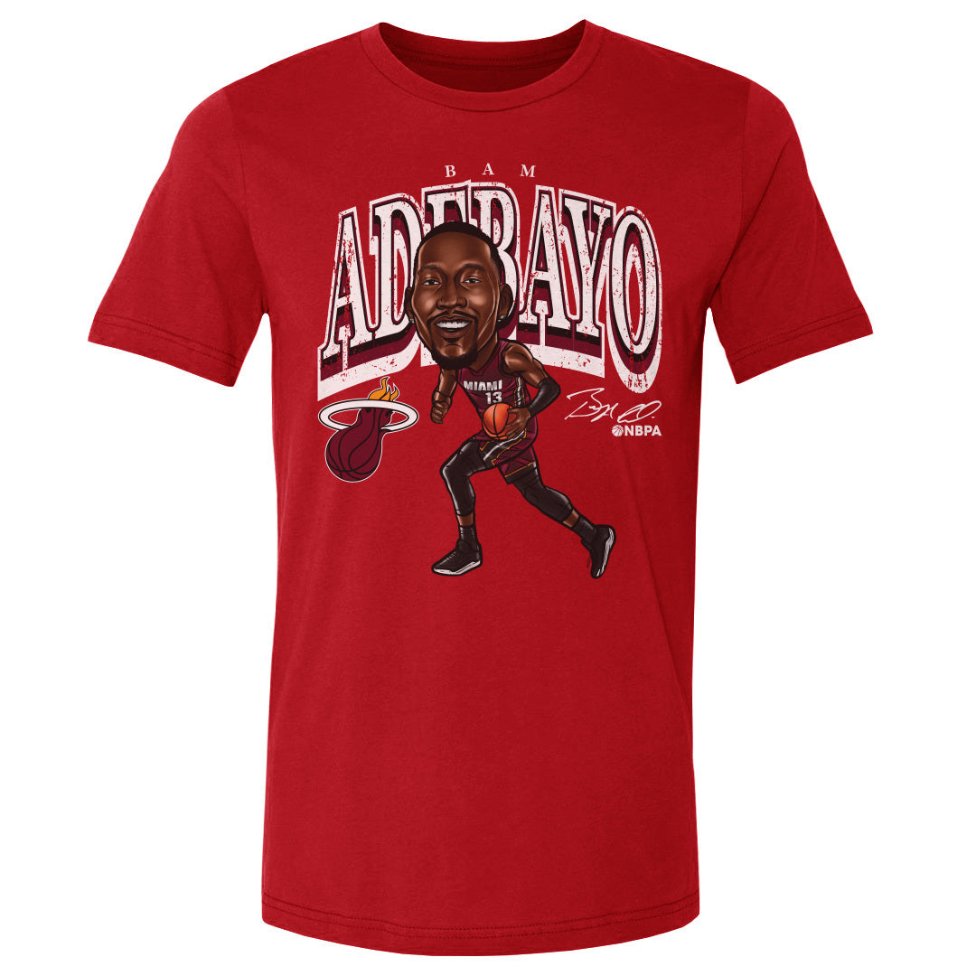 Bam Adebayo Miami Heat Cartoon 3