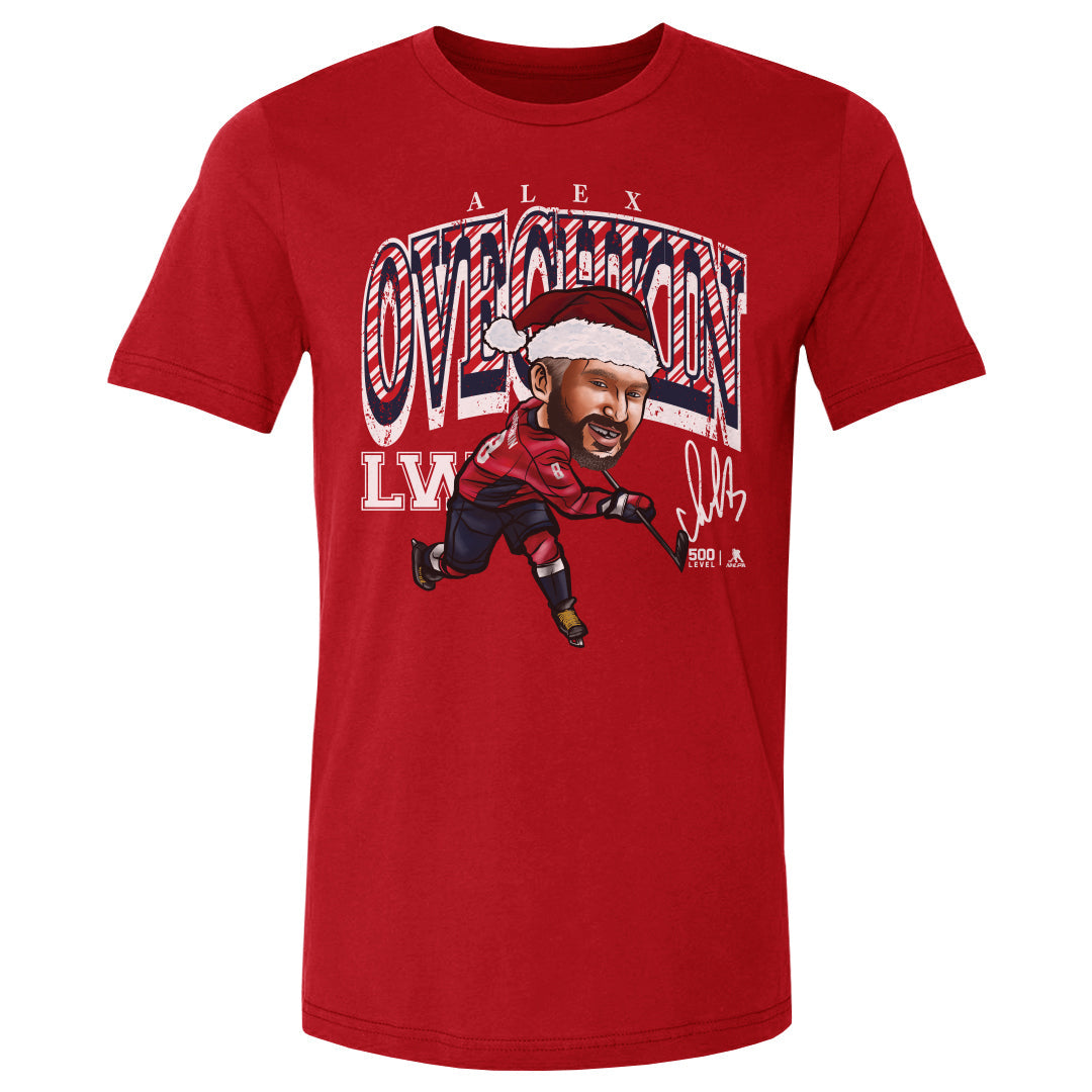 Alex Ovechkin Washington Cartoon Santa Hat 3