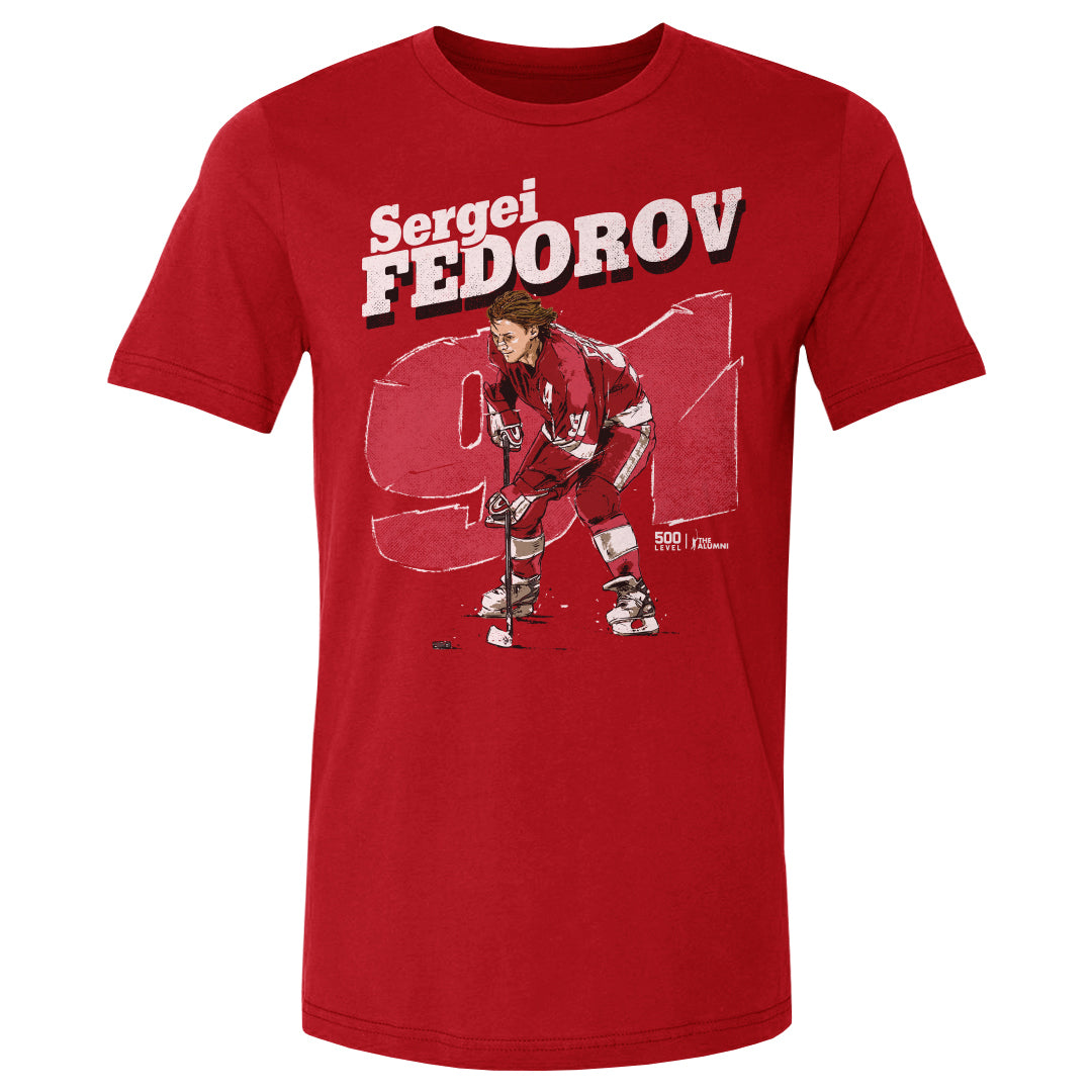 Sergei Fedorov Detroit Retro 3