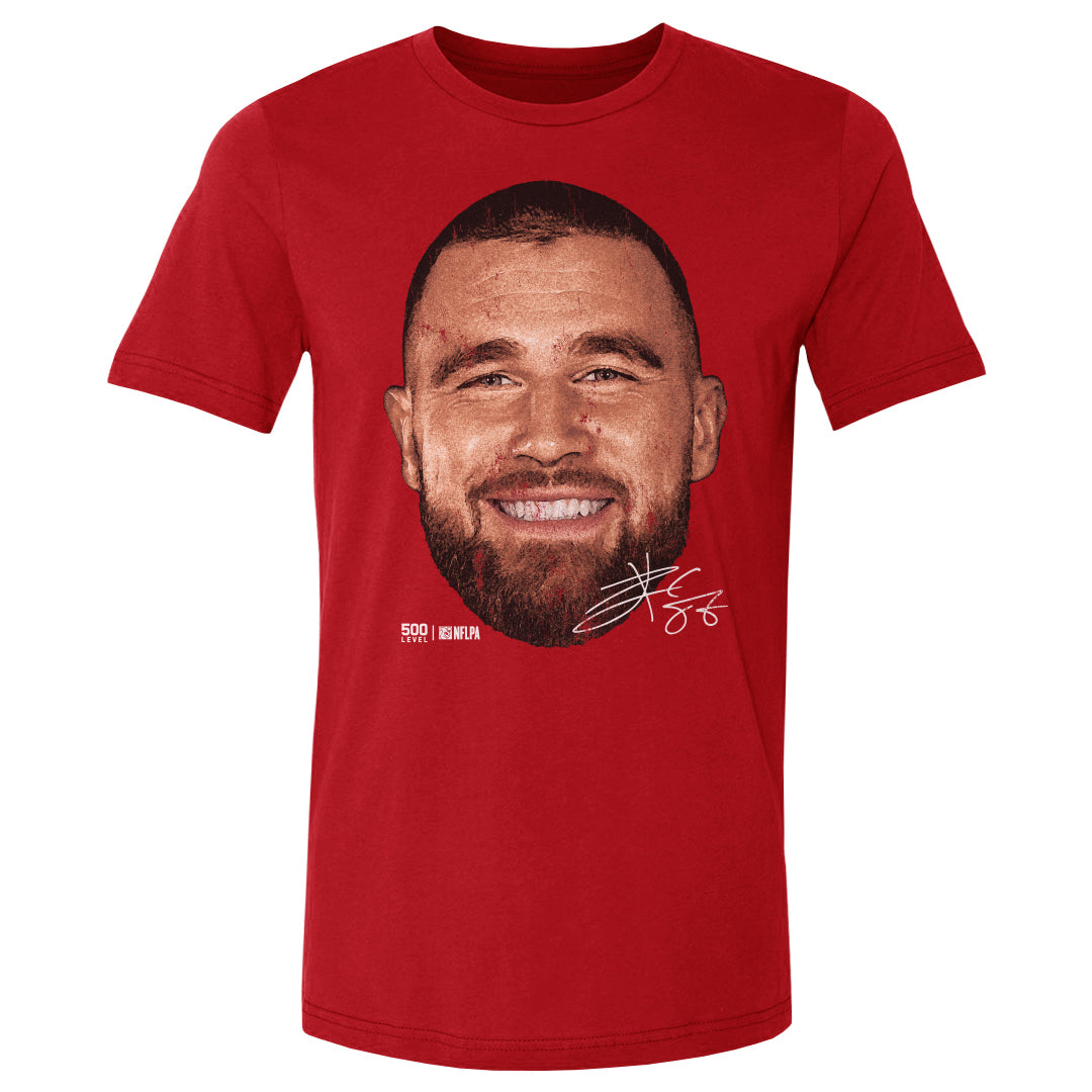 Travis Kelce Kansas City Vintage Head 2