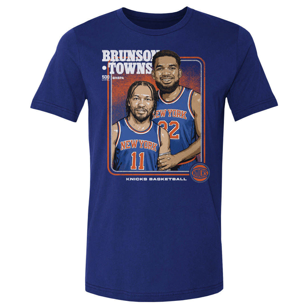 Jalen Brunson & Karl-Anthony Towns New York Knicks Step Brothers