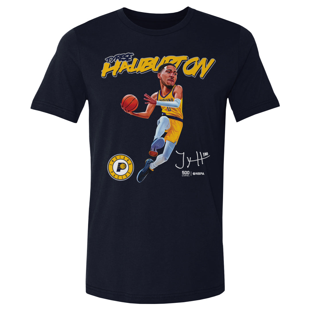 Tyrese Haliburton Indiana Pacers Caricature
