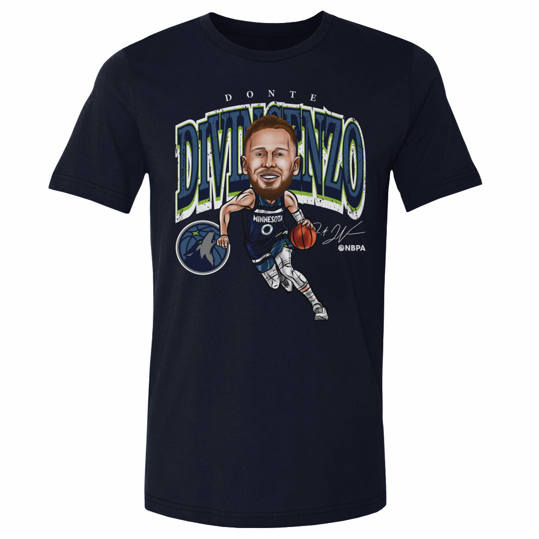 Donte DiVincenzo Minnesota Timberwolves Cartoon NBA