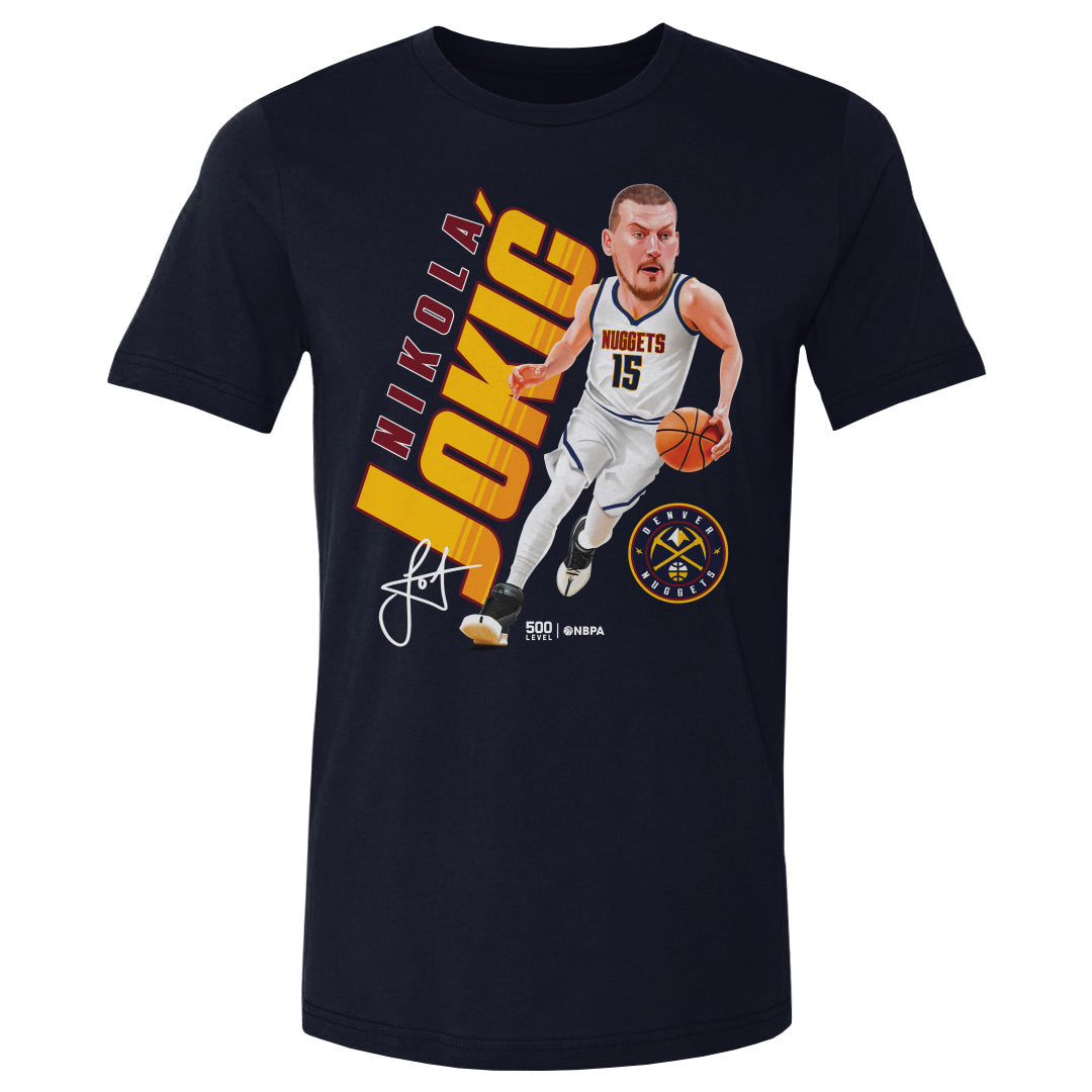 Nikola Jokic Denver Nuggets Caricature