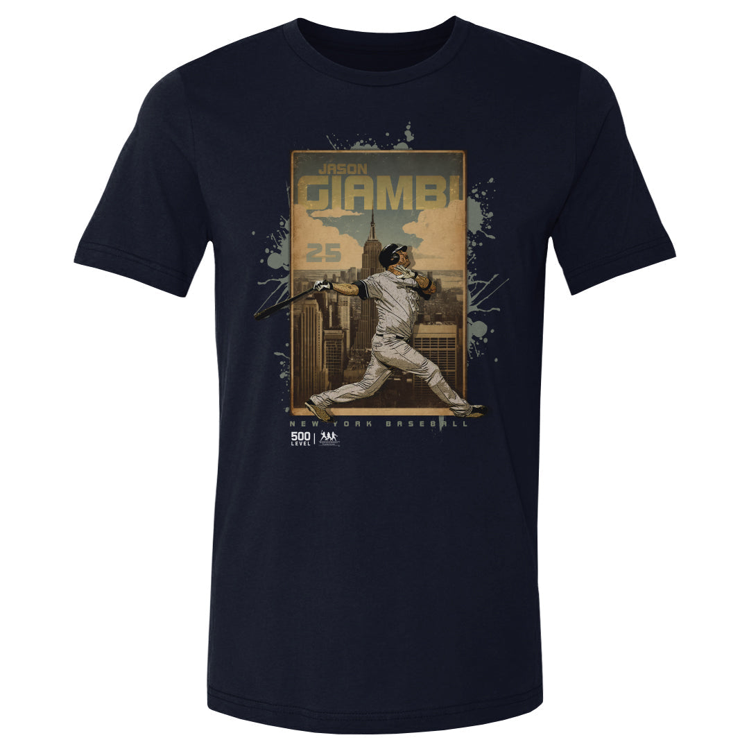 Jason Giambi New York Y Skyline 1