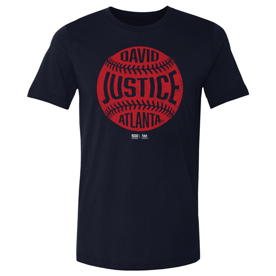 David Justice Atlanta Vintage Baseball