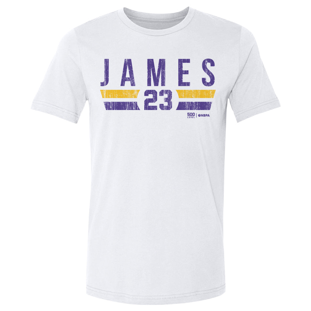 LeBron James Los Angeles Lakers Font 2
