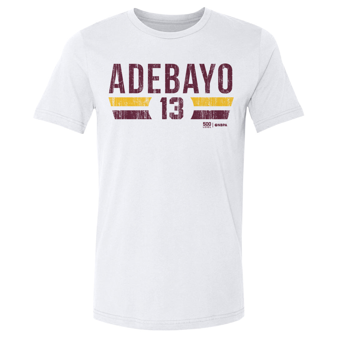 Bam Adebayo Miami Heat Font 3