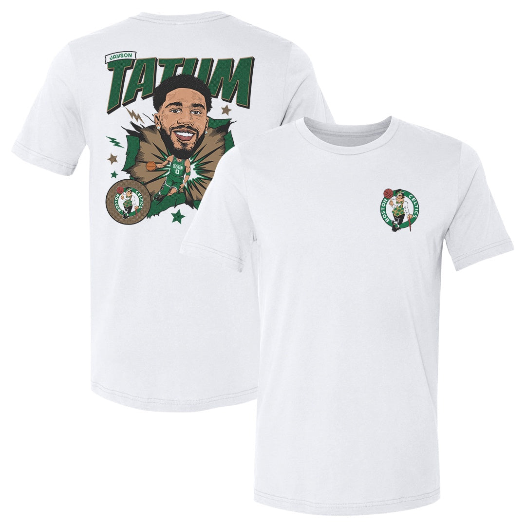 Jayson Tatum Boston Celtics Caricature F&B 1