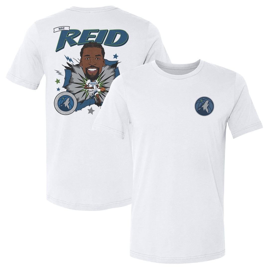 Naz Reid Minnesota Timberwolves Caricature F&B 2