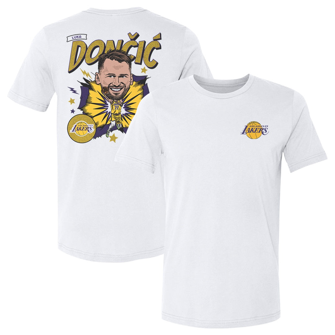 Luka Doncic Los Angeles Lakers Caricature F&B