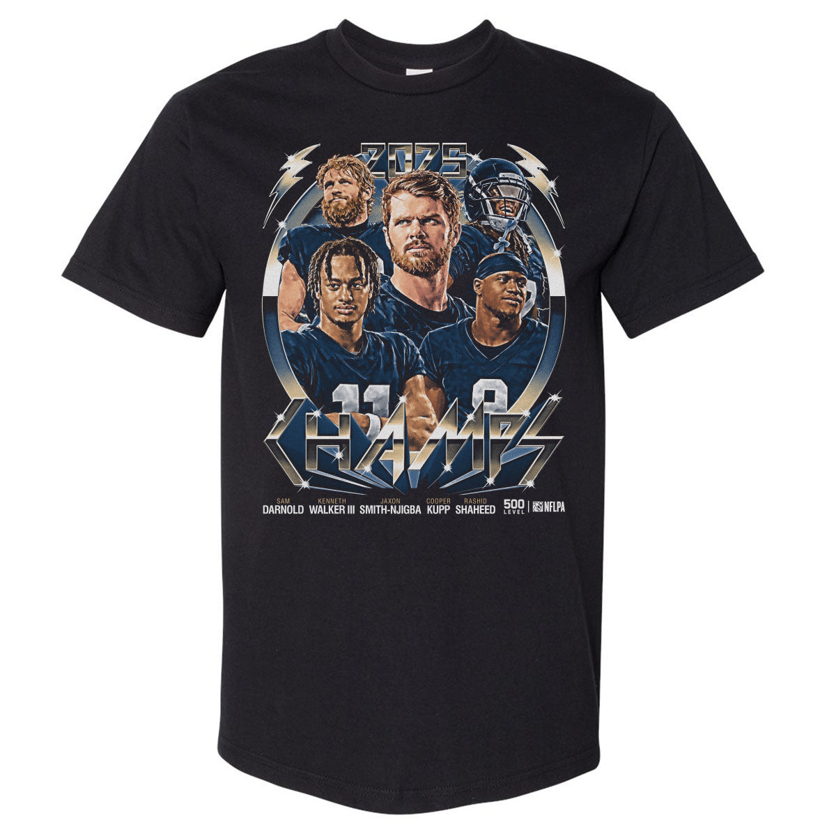 Seattle Football 2025 Champs Vintage