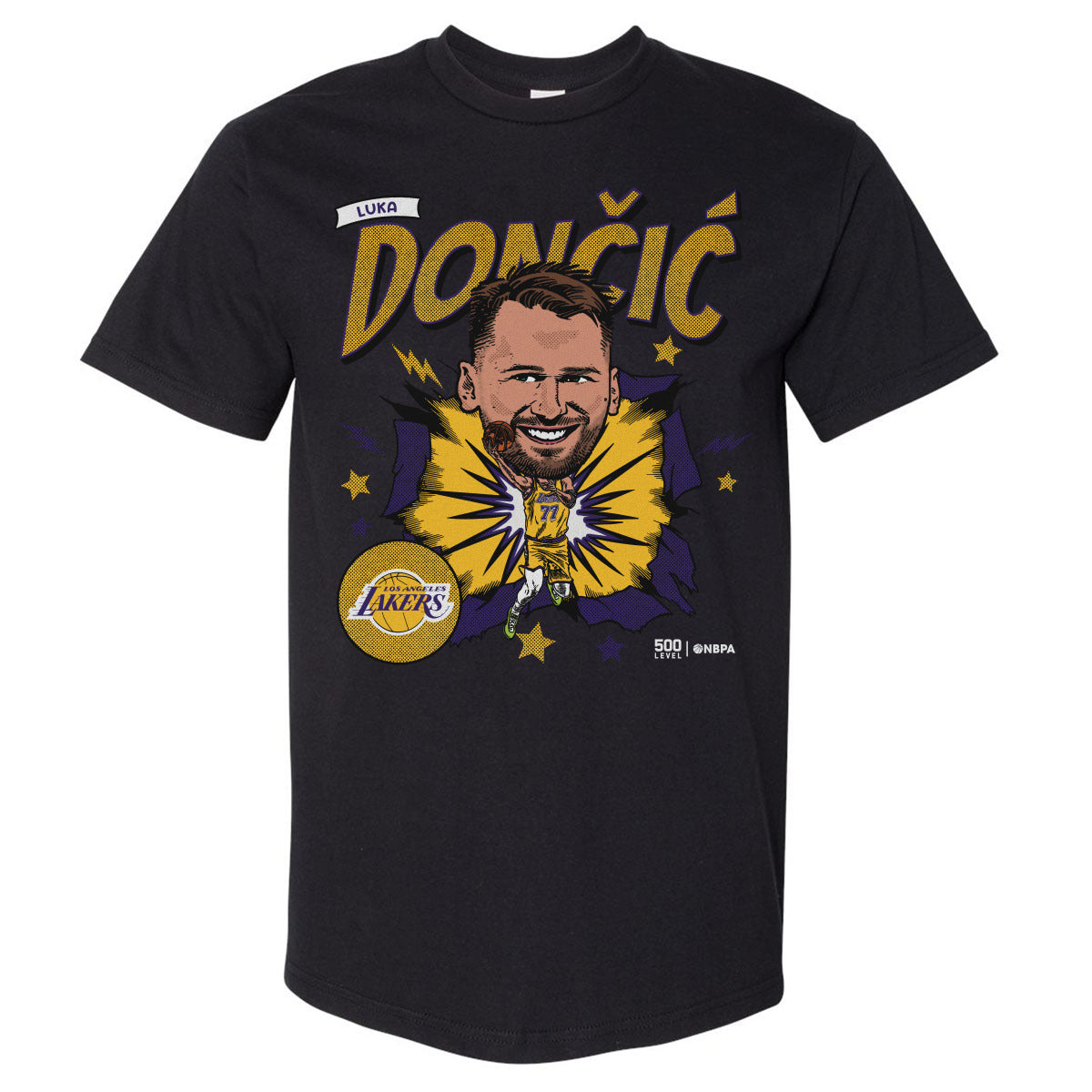 Luka Doncic Los Angeles Lakers Caricature 1