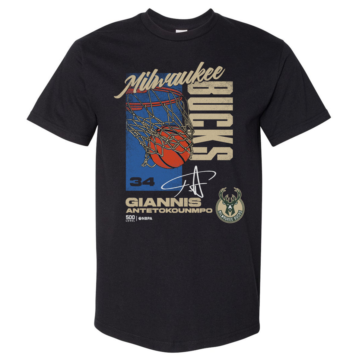 Giannis Antetokounmpo Milwaukee Bucks All Net 1