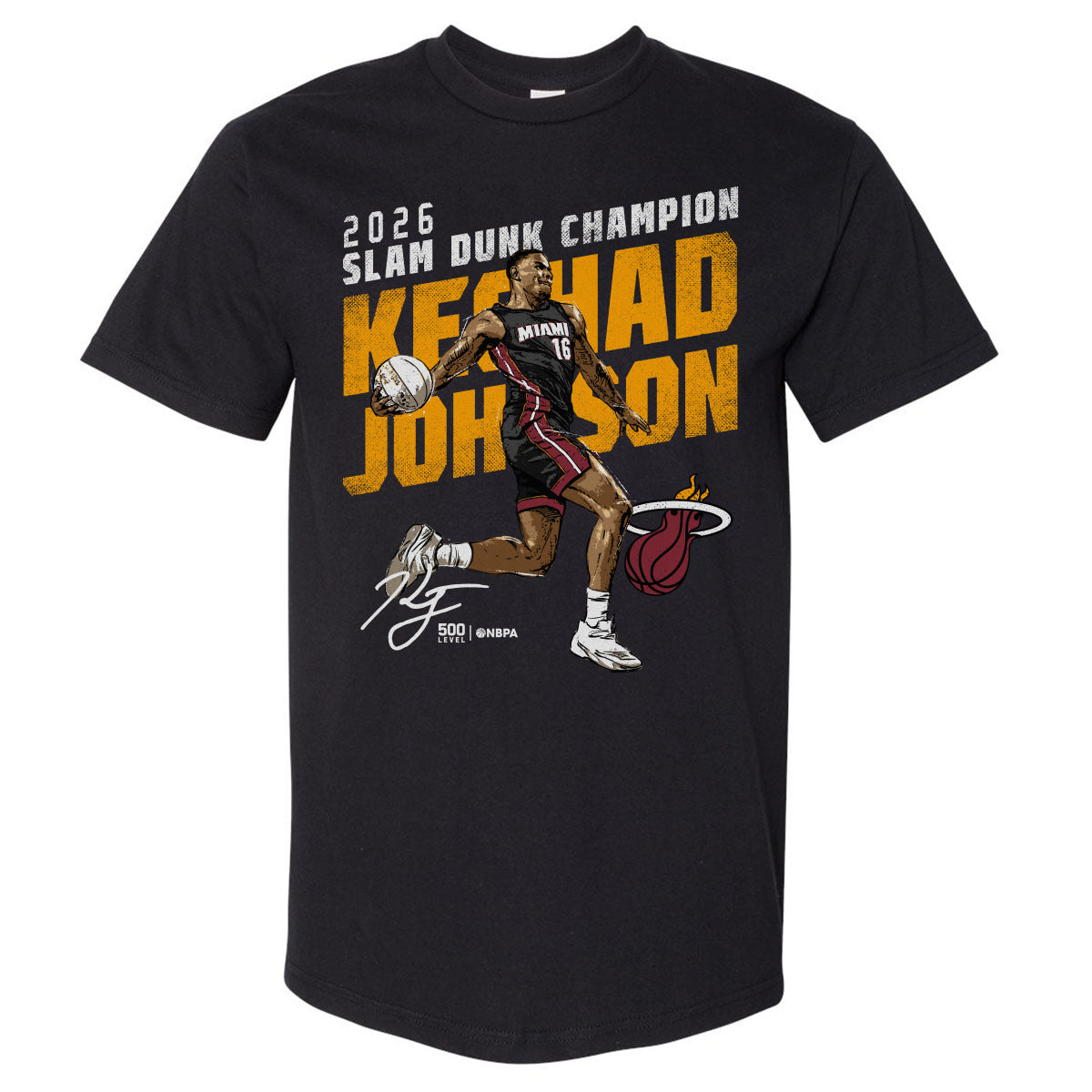Keshad Johnson Miami Heat 2026 Slam Dunk Champion 1