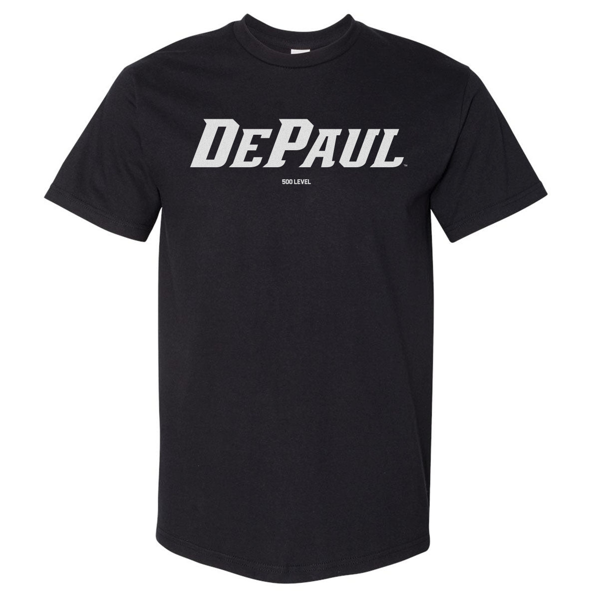 DePaul Blue Demons Wordmark White