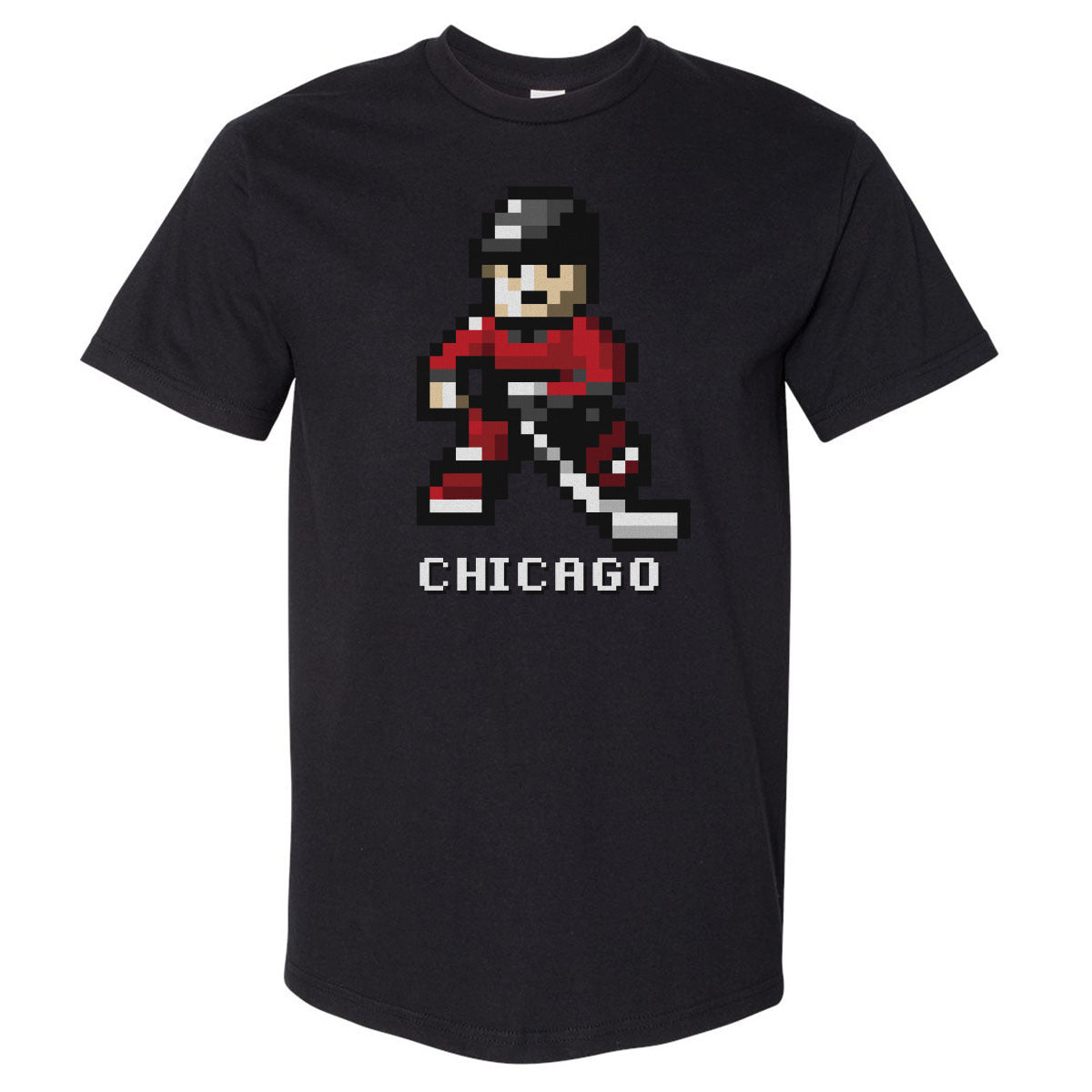 Chicago Hockey 8-bit