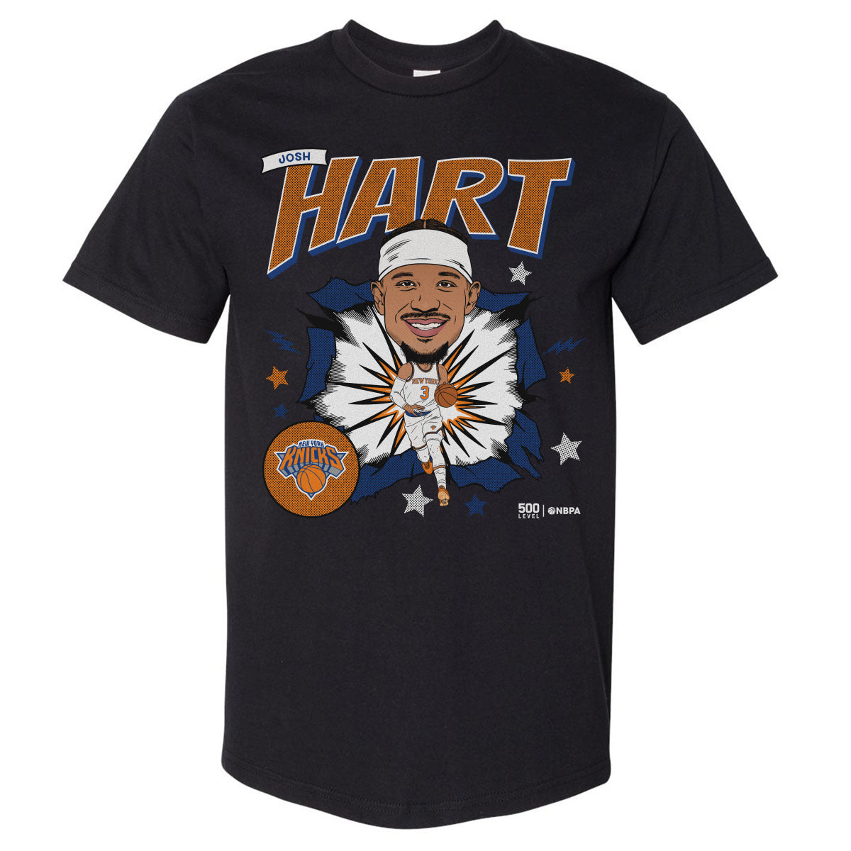 Josh Hart New York Knicks Caricature
