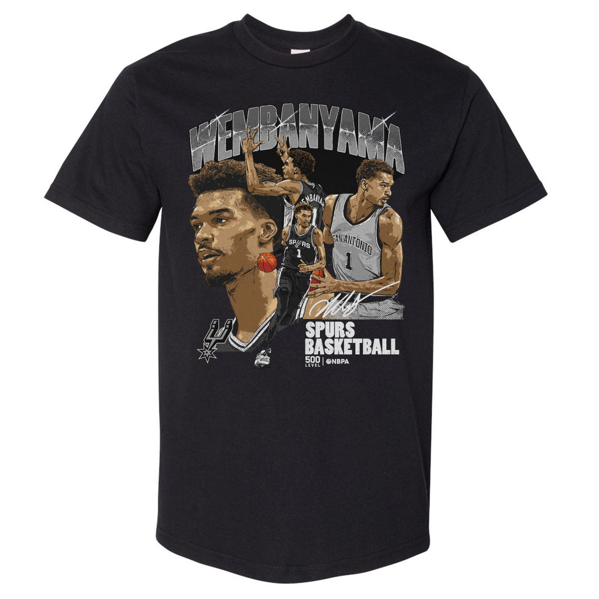 Victor Wembanyama San Antonio Spurs Collage