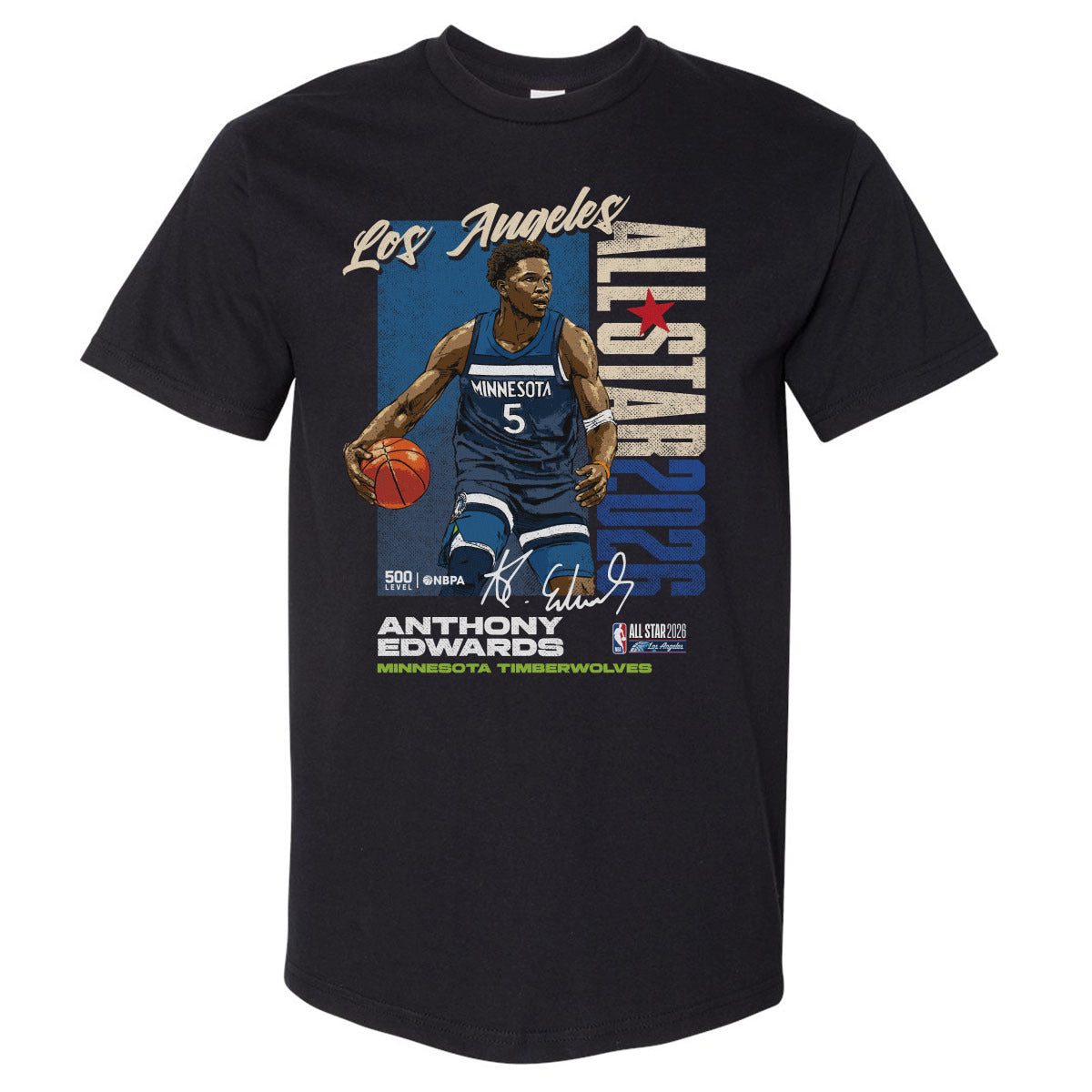 Anthony Edwards Minnesota Timberwolves 2026 NBA All-Star Vertical