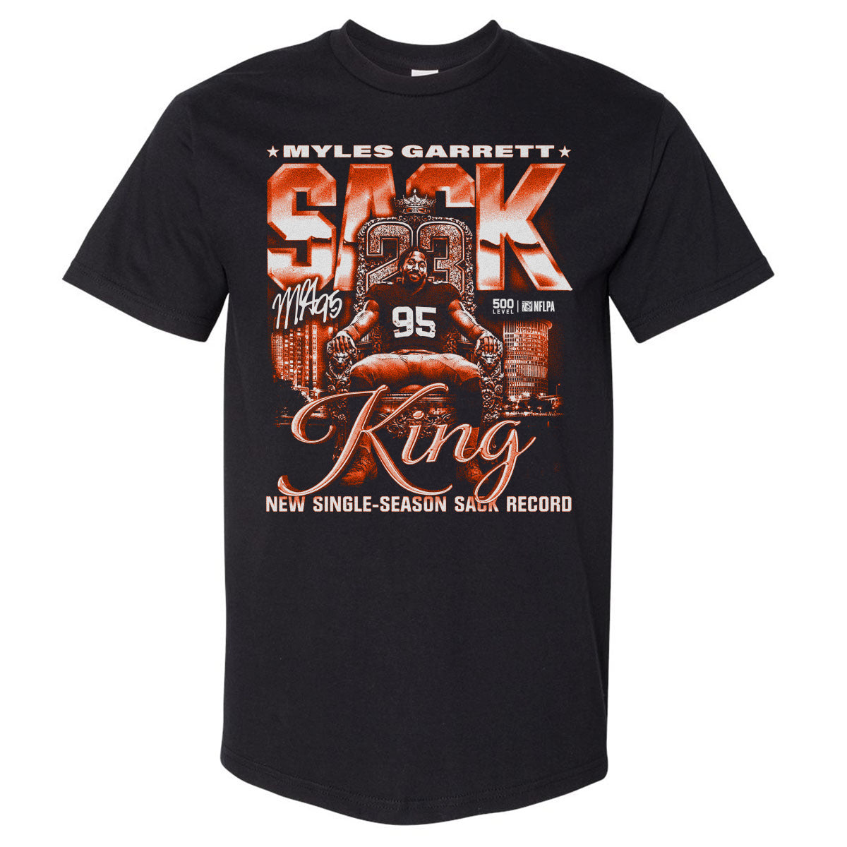 Myles Garrett Cleveland Sack King