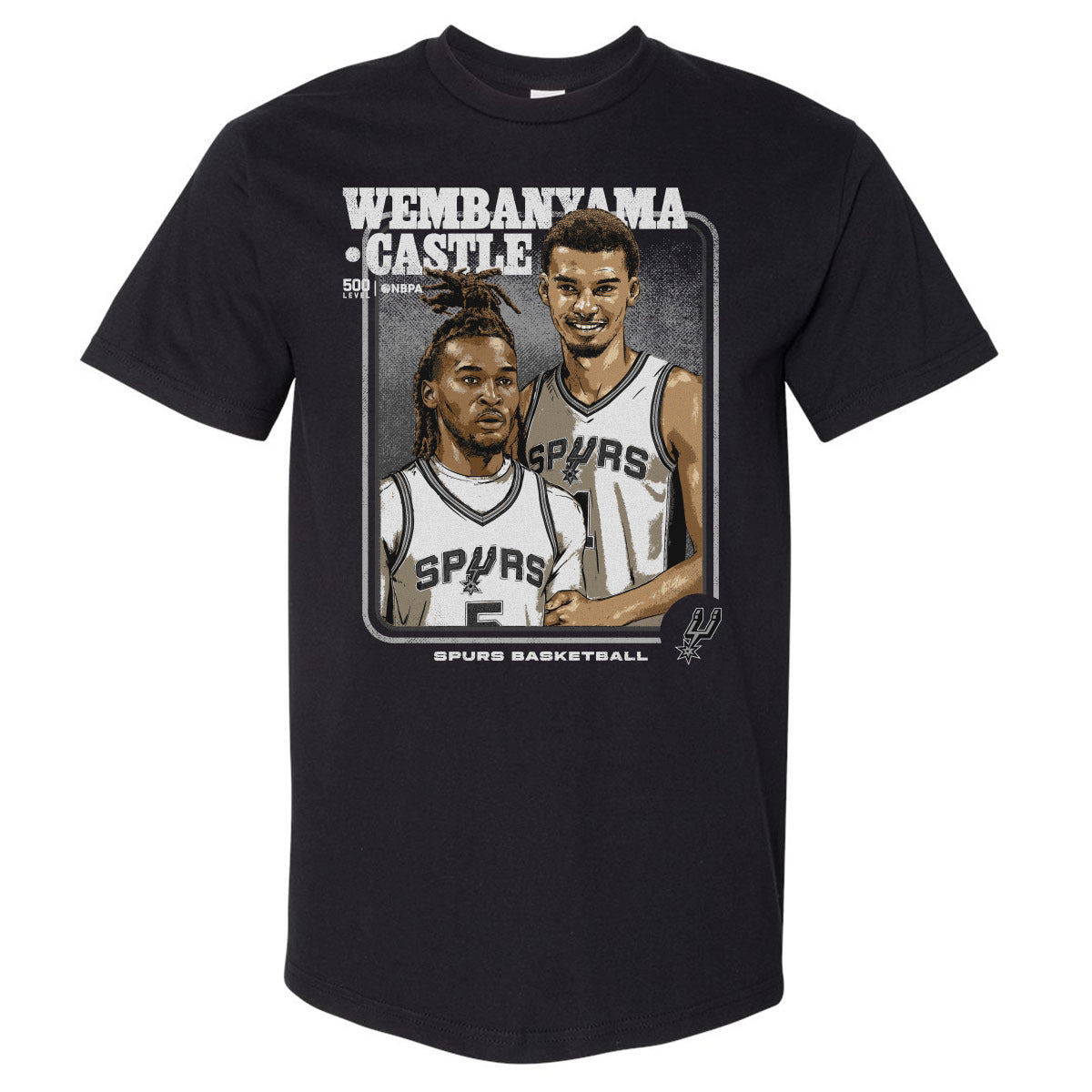 Victor Wembanyama & Stephon Castle San Antonio Spurs Step Brothers