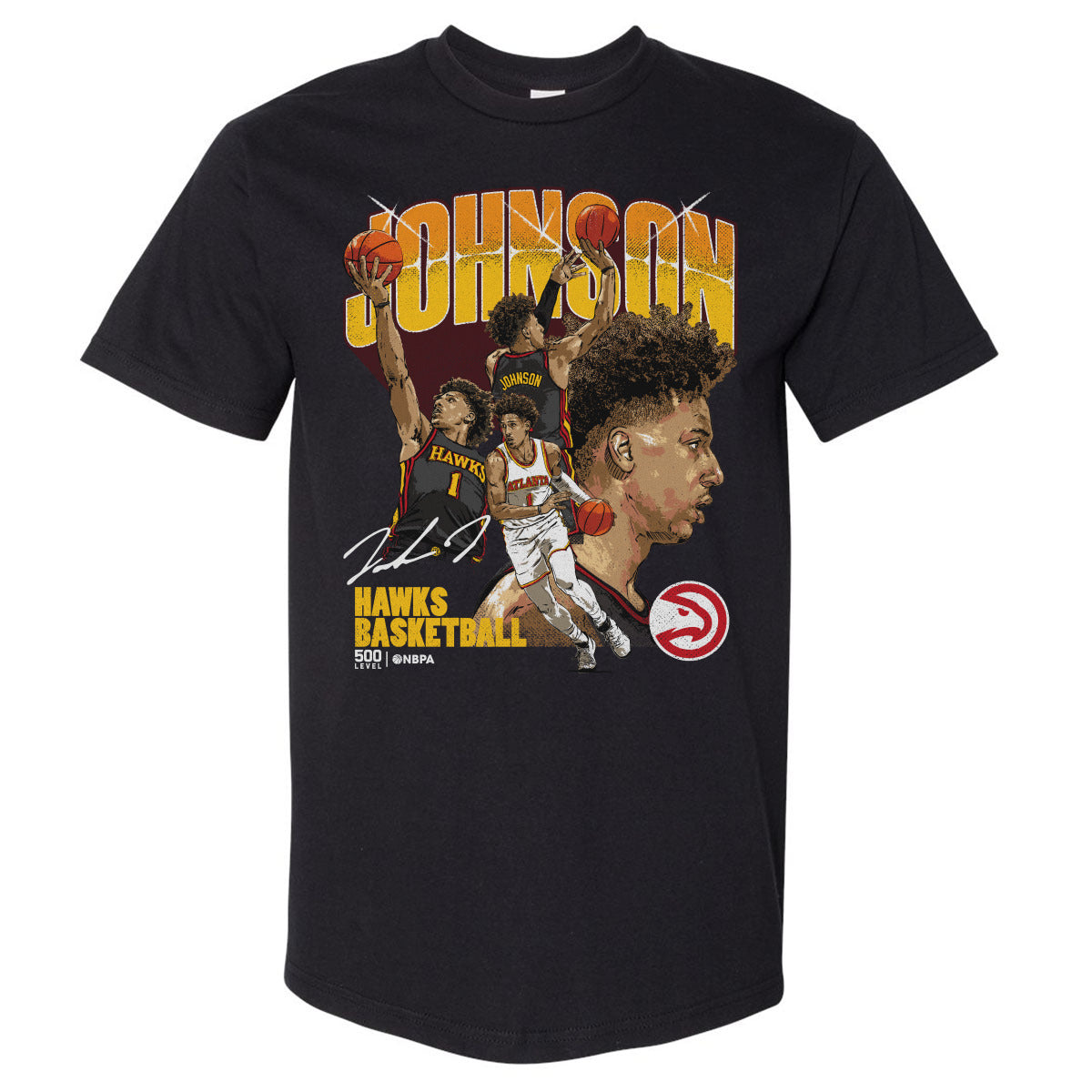 Jalen Johnson Atlanta Hawks Collage 1