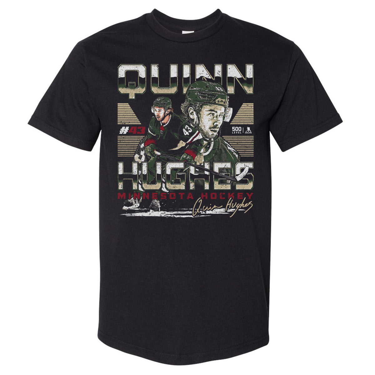 Quinn Hughes Minnesota Dual