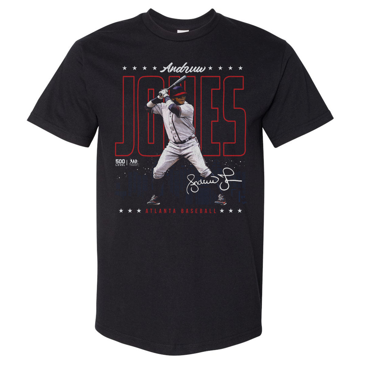 Andruw Jones Atlanta Gritty