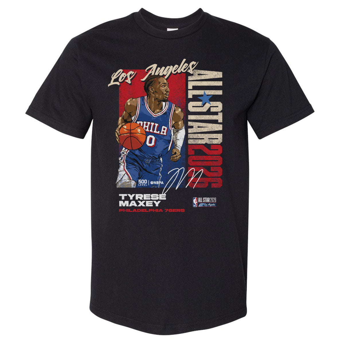 Tyrese Maxey Philadelphia 76ers 2026 NBA All-Star Vertical