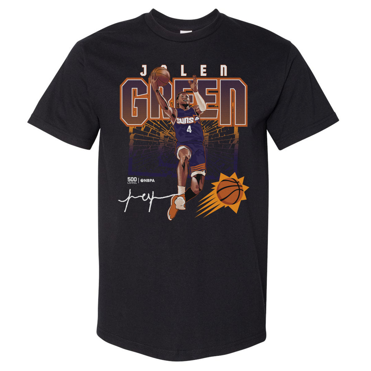 Jalen Green Phoenix Suns Shattered