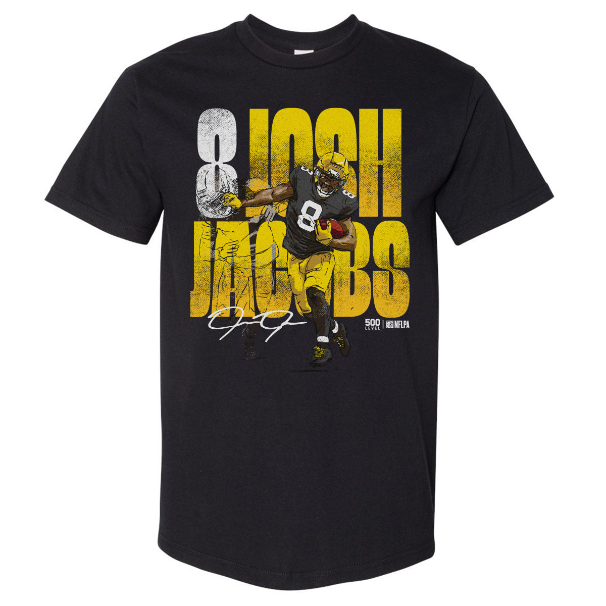 Josh Jacobs Green Bay Stiff Arm