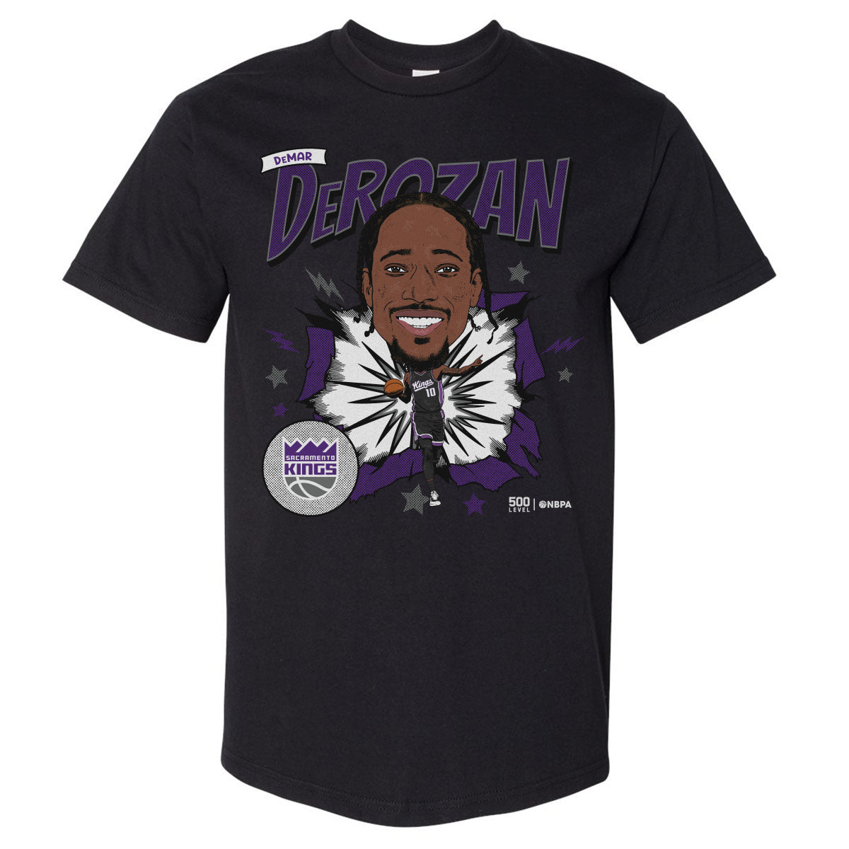 DeMar DeRozan Sacramento Kings Caricature