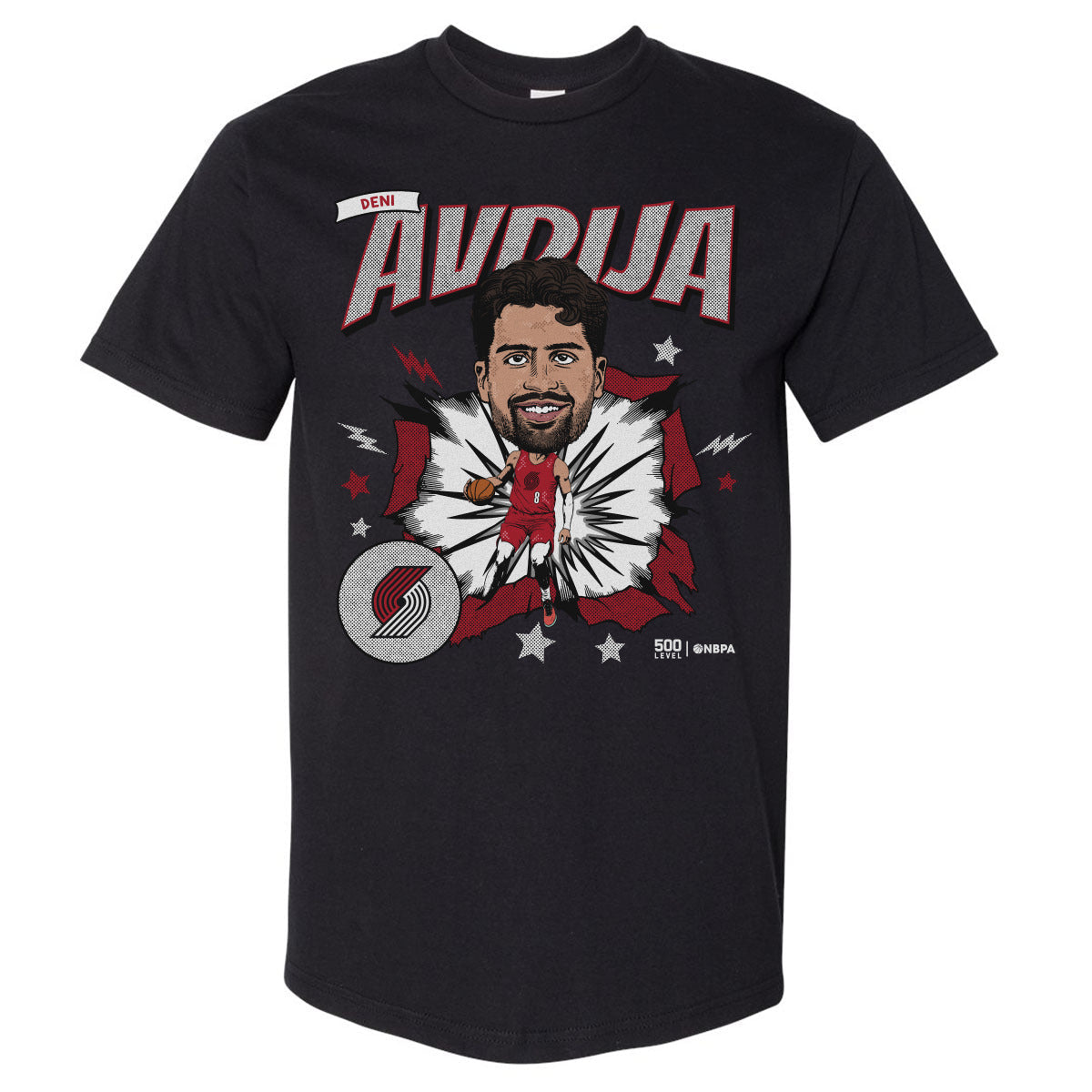 Deni Avdija Portland Trail Blazers Caricature