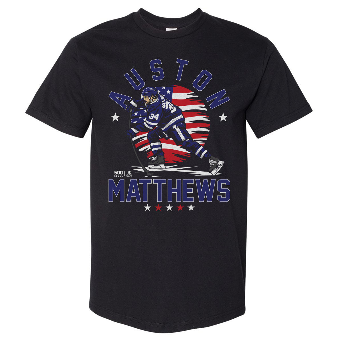 Auston Matthews Toronto USA Flag