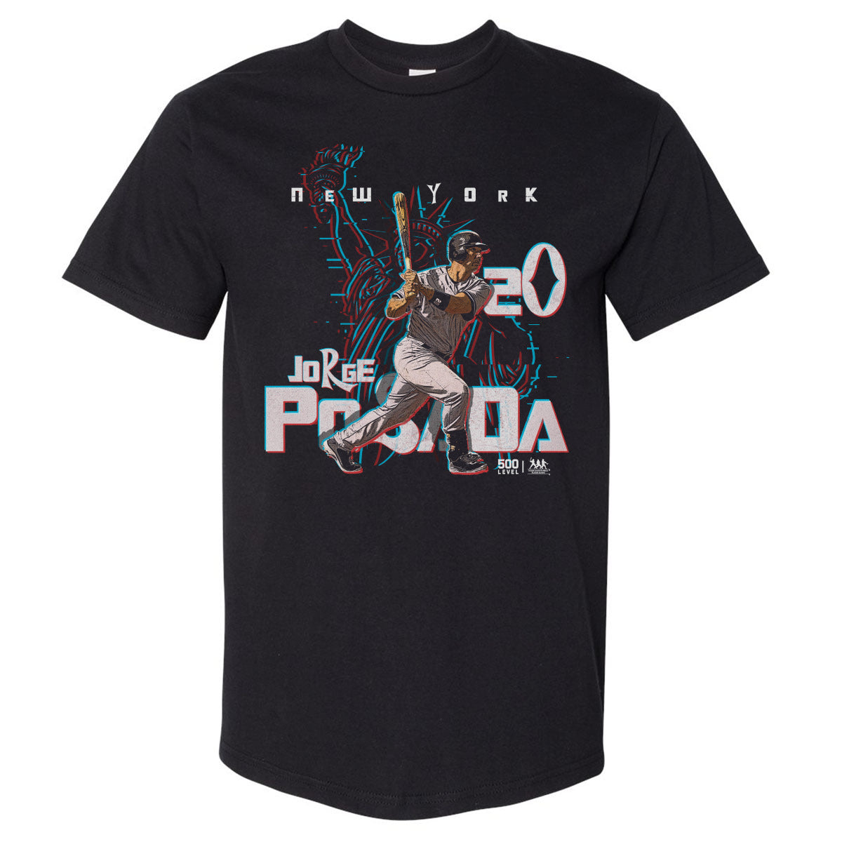Jorge Posada New York Y 3D Graphic