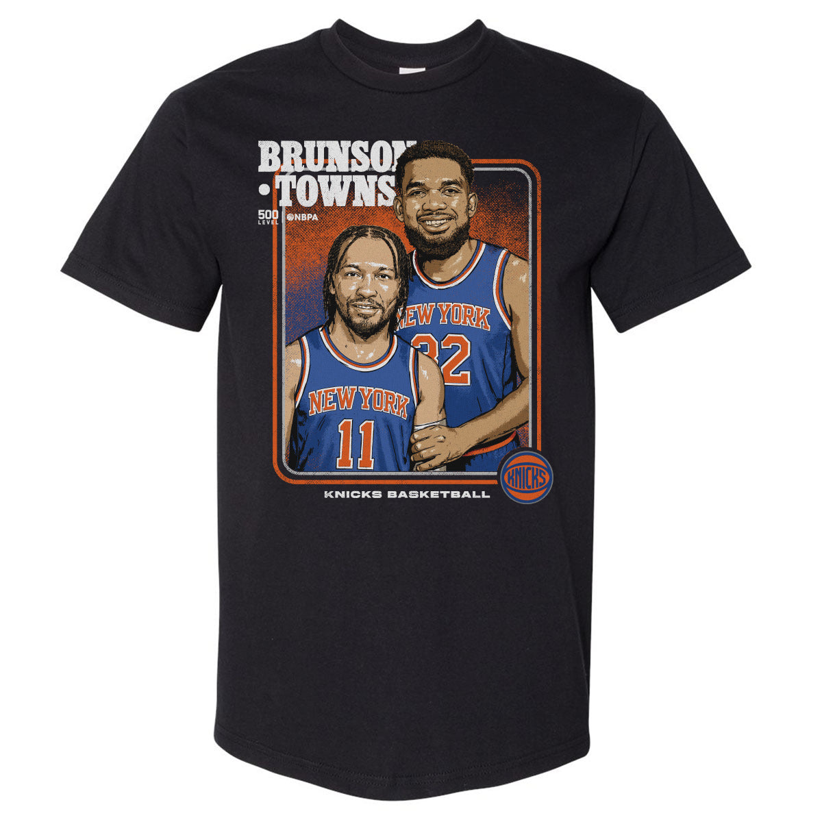 Jalen Brunson & Karl-Anthony Towns New York Knicks Step Brothers