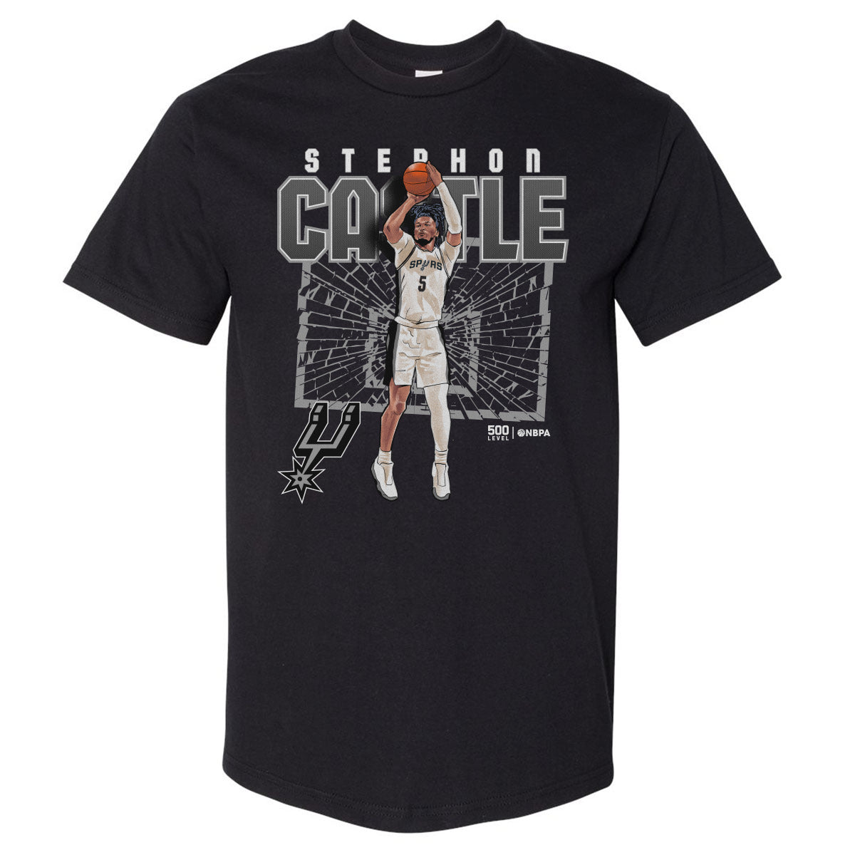 Stephon Castle San Antonio Spurs Shattered