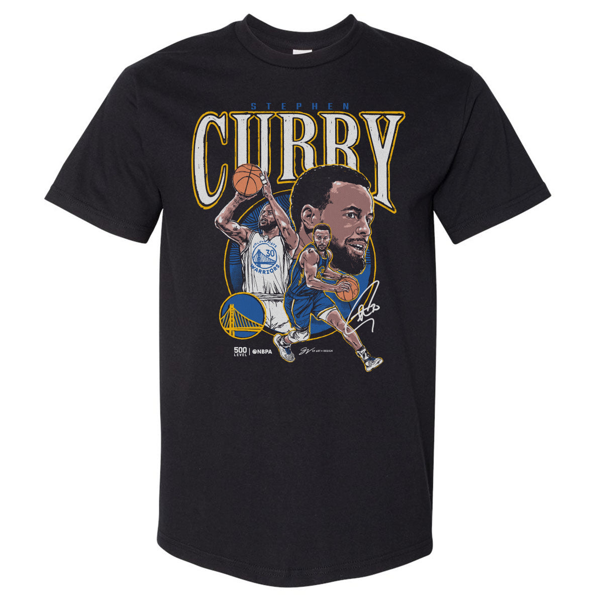 Steph Curry Golden State Warriors Trio