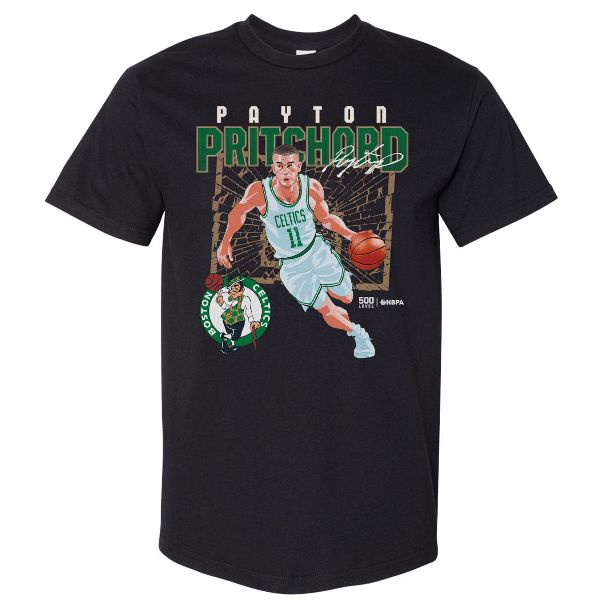 Payton Pritchard Boston Celtics Shattered