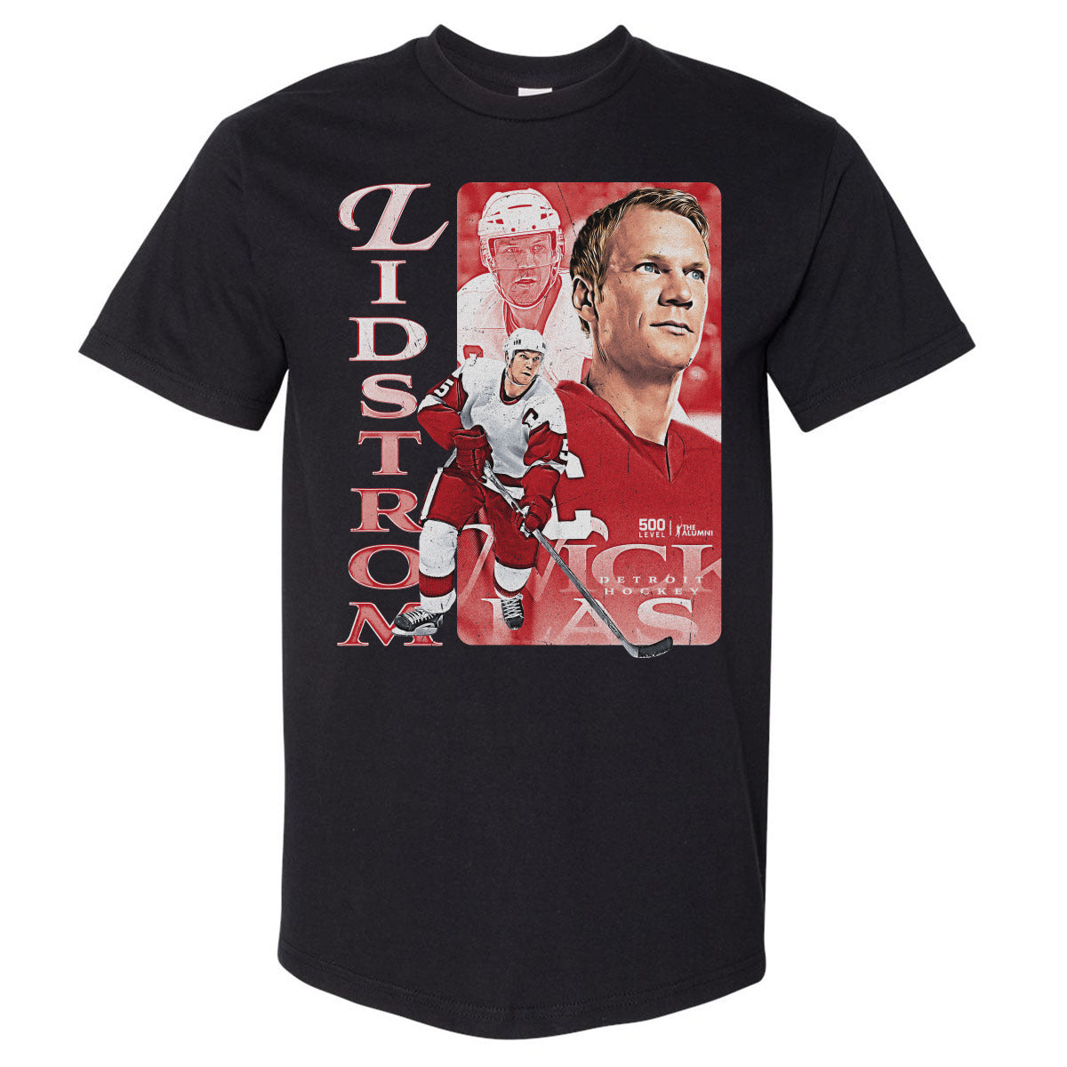 Nicklas Lidstrom Detroit Vintage