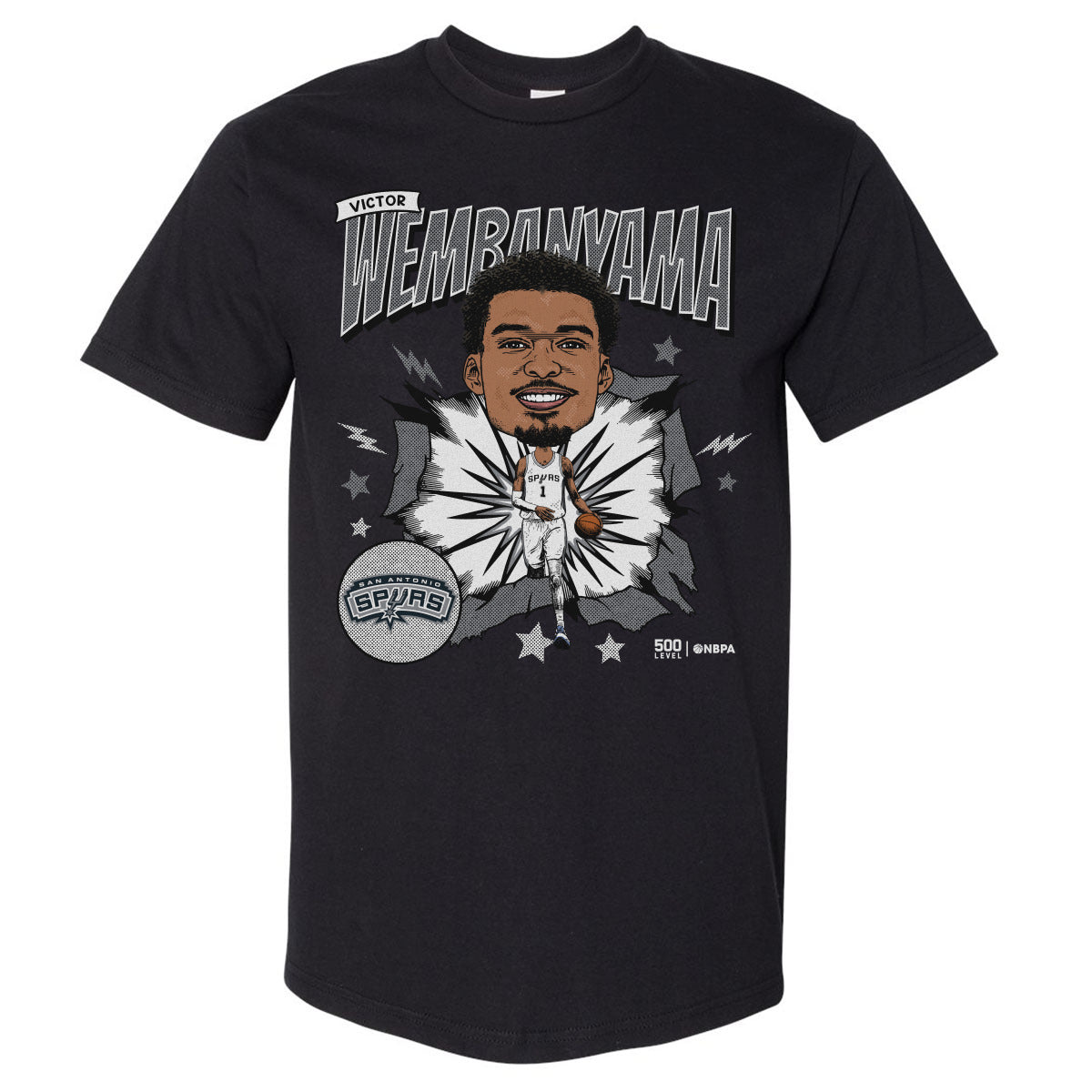Victor Wembanyama San Antonio Spurs Caricature