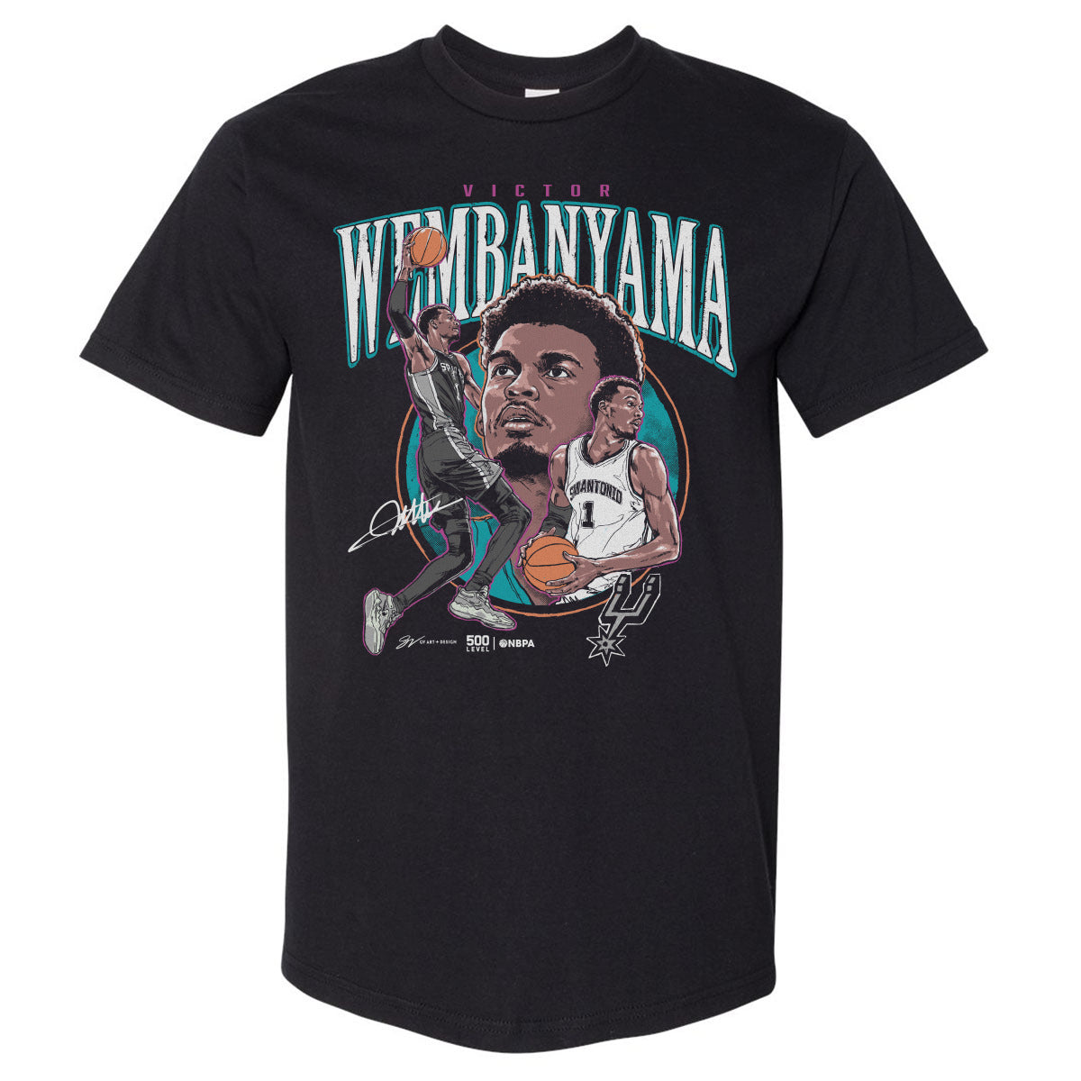 Victor Wembanyama San Antonio Spurs Trio