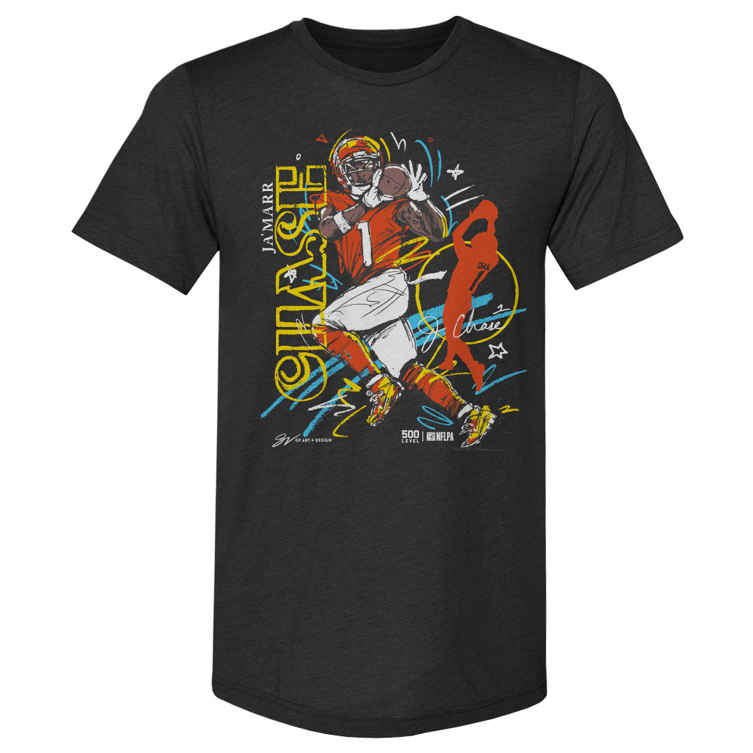 Ja'Marr Chase Cincinnati Scribble 1
