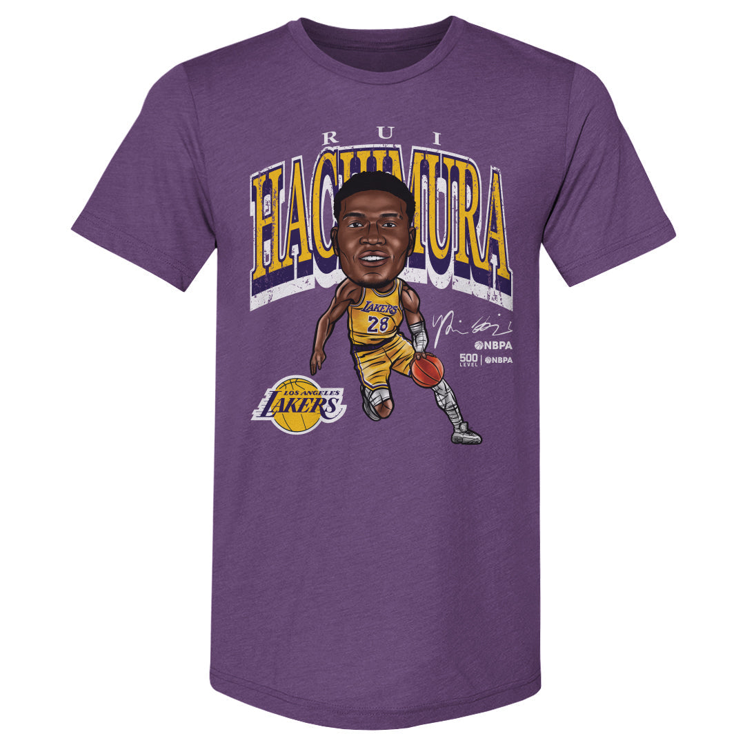 Rui Hachimura Los Angeles Lakers Cartoon 3
