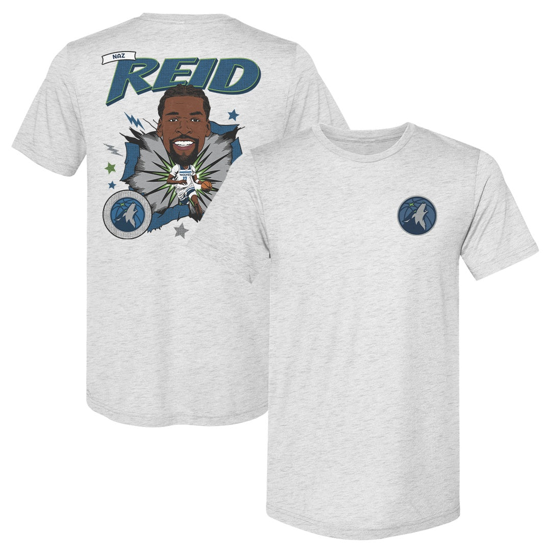 Naz Reid Minnesota Timberwolves Caricature F&B 1