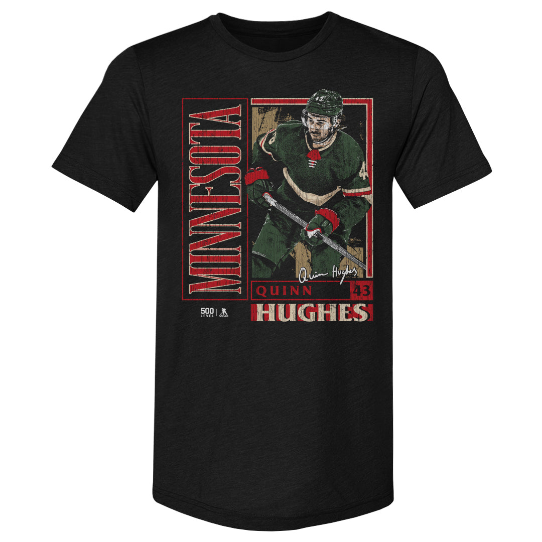 Quinn Hughes Minnesota Vintage Card