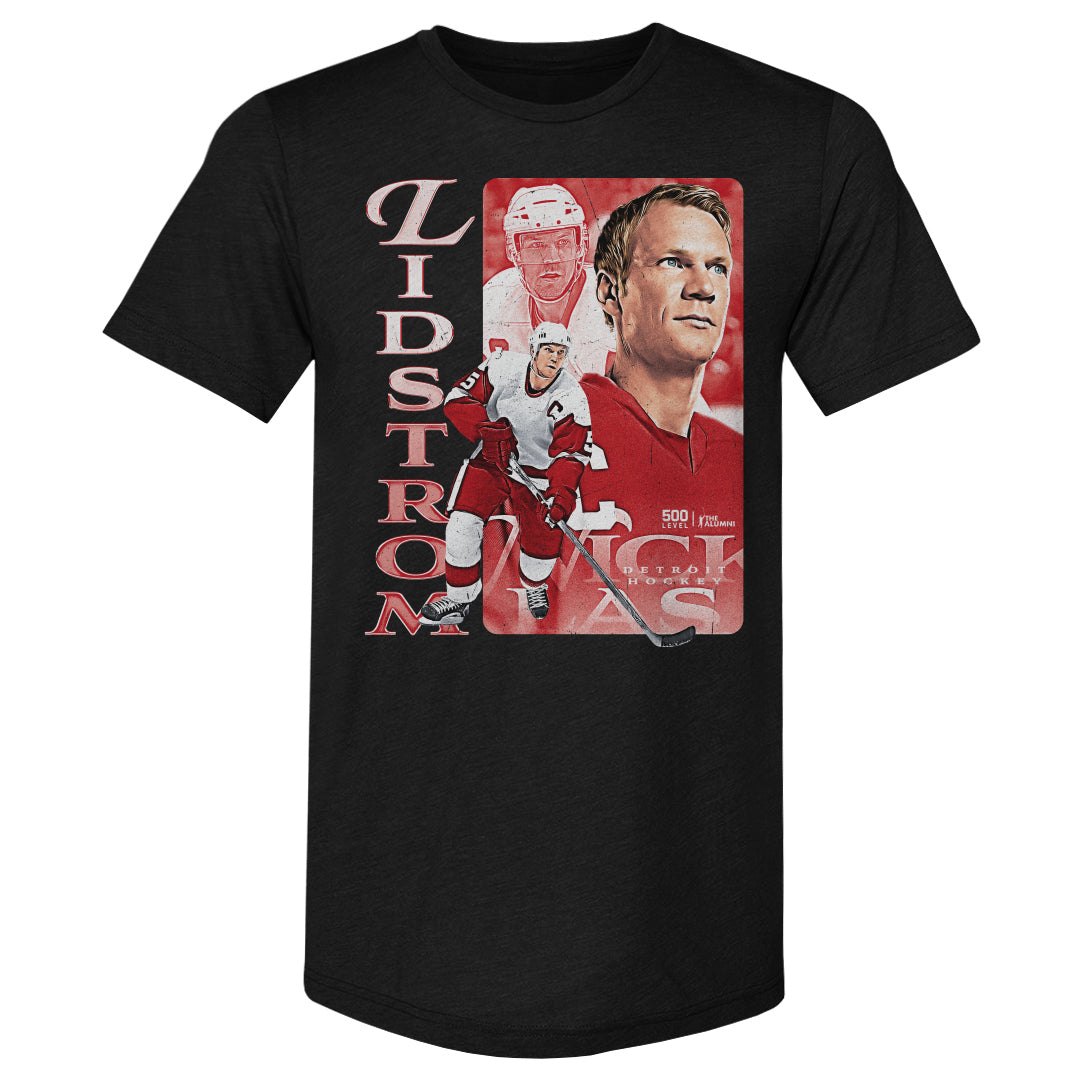 Nicklas Lidstrom Detroit Vintage