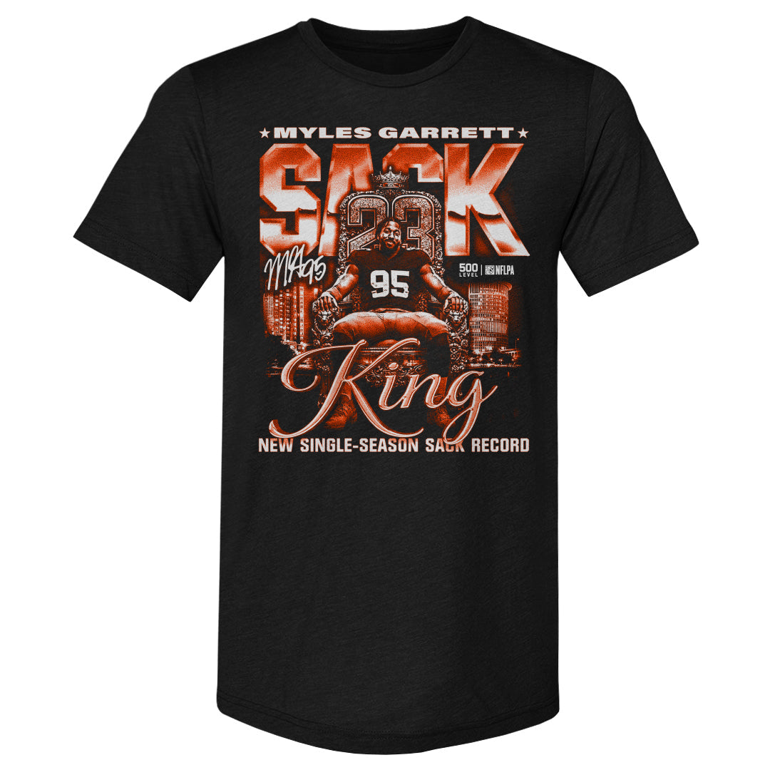 Myles Garrett Cleveland Sack King